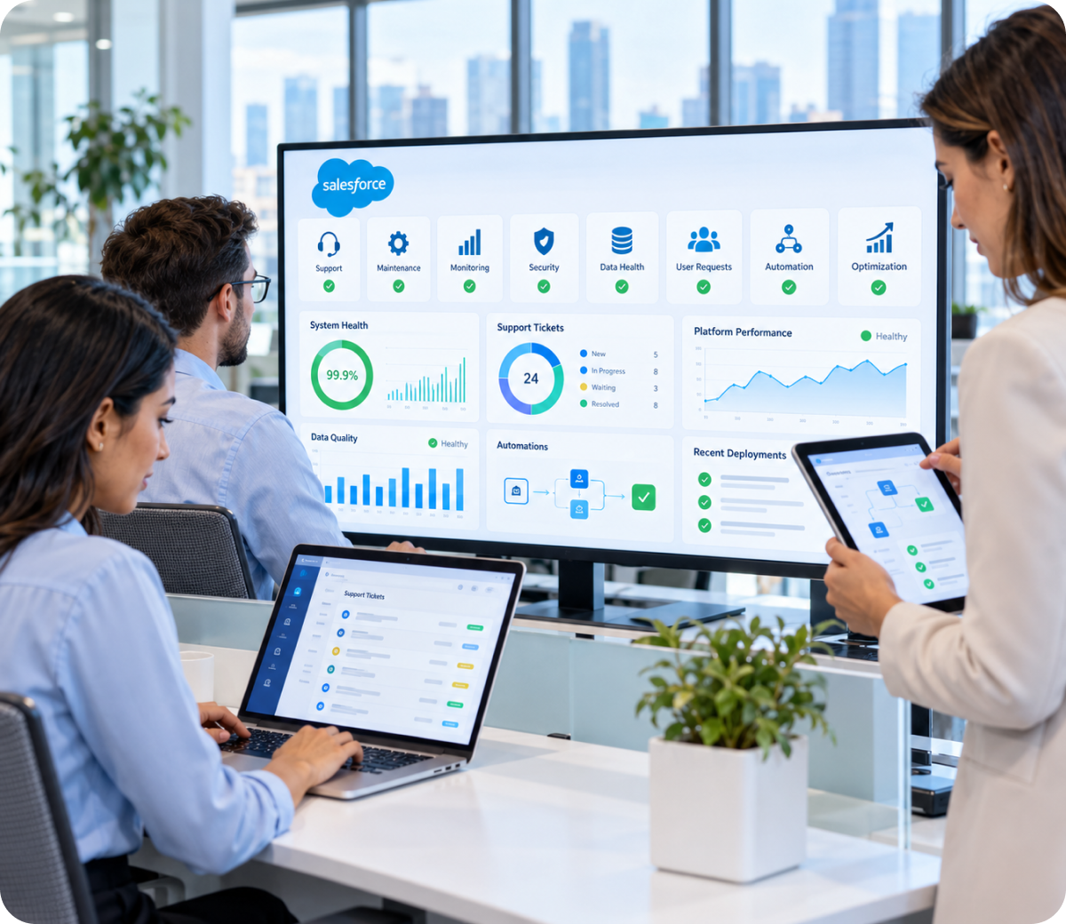 Salesforce Maintenance and Support Services